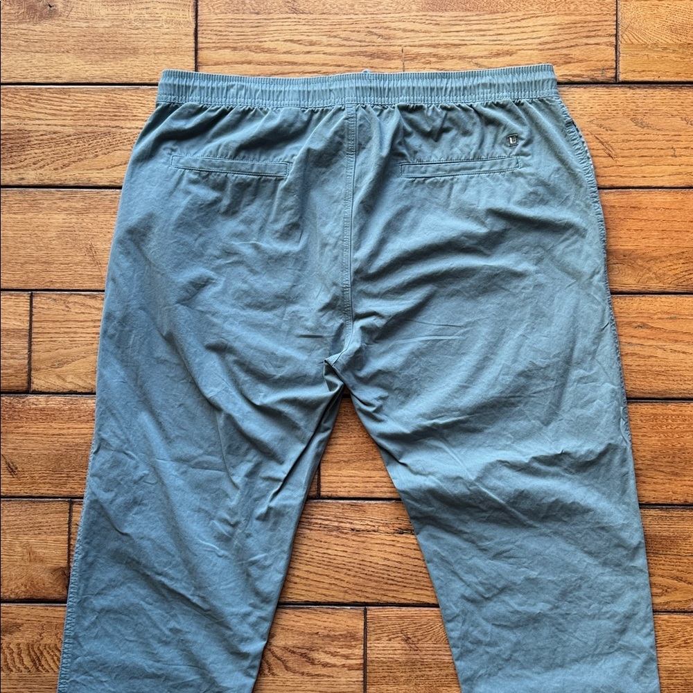 Linksoul Pants Men’s XL Blue Tempus Fugit Chino Casual Golf LS6144 Lightweight - Picture 6 of 12